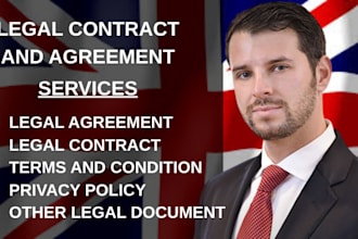 write terms and conditions privacy policy legal contract agreement for website