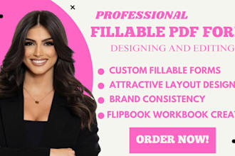 create, design and covert fillable PDF forms