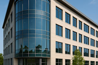 design, render 3d architectural exterior modeling of house, commercial buildings