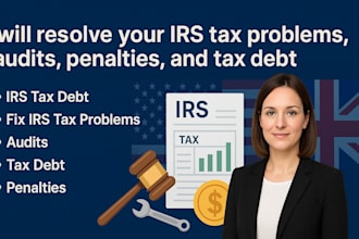 resolve your irs tax problems, audits, penalties, and tax debt