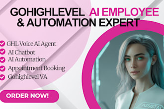 ghl expert for ai voice agent ai employee ai chatbot gohighlevel ai automation