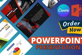 do investor pitch deck design, google slides ,sales deck or powerpoint template