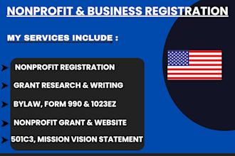form nonprofit, charity ngo setup, nonprofit business grant writing, sba grant