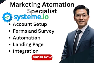 systeme io sales funnel landing page website systeme io automation