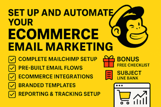 set up and automate your ecommerce email marketing with mailchimp