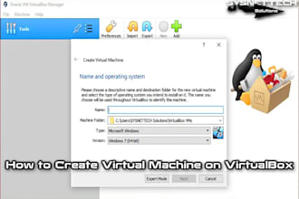 create virtual machine in virtualbox, vmware, and hyper v