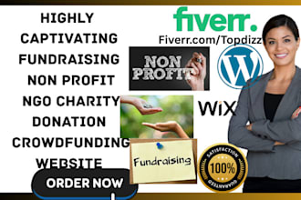 setup fundraising non profit ngo charity church donation crowdfunding website
