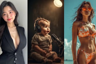 create realistic ai influencer ai model baby podcast comfy ui ig onlyfans fanvue
