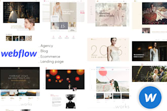 develop webflow website landing page figma to webflow wix wordpress elementor
