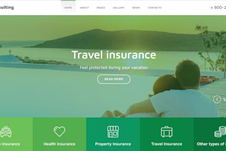 build travel website travel agency travel insurance travel website
