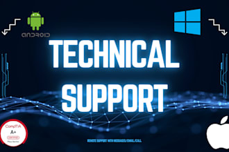 provide technical support to you or to your customers