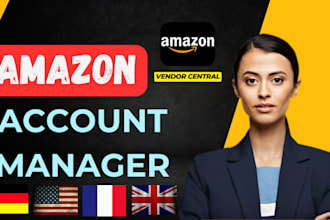 be amazon account manager for your amazon vendor central