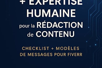 redaction du contenu professionnel pour votre site web ou blog propulse par ia