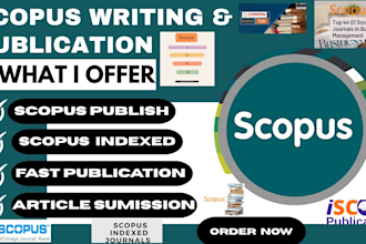 write and publish articles in q1 q2 q3 q4 scopus indexed journals