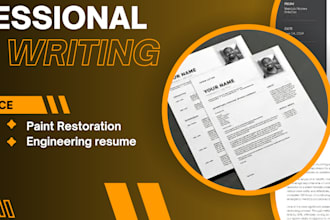write ats resume project manager CV cover letter, linkedin profile and resume