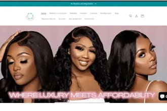 wix hair extension website wix hair shopify store  dropshipping hair extension