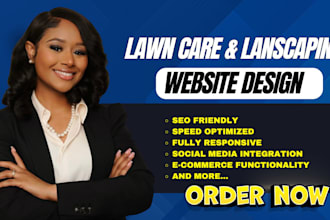landscaping website lawn care website wordpress website gardening