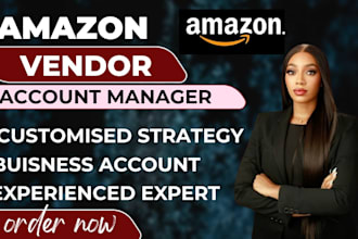 be your amazon vendor central account manager amazon expert