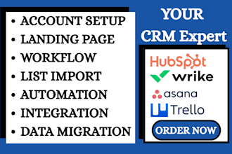 setup hubspot automation landing page meta facebook ads slack integration sellsy