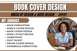 do book cover design kdp book cover design book layout design and hardcover