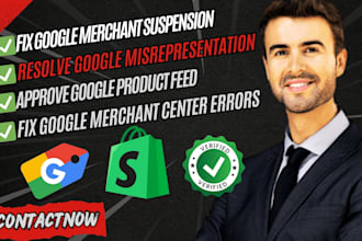 fix google merchant suspension misrepresentation approve product feed, fix error
