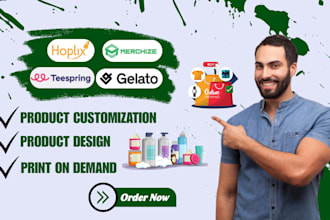 set up your shopify etsy print on demand store with printify printful gelato