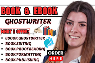ghostwrite non fiction ebook ghostwriter self help ebook writer