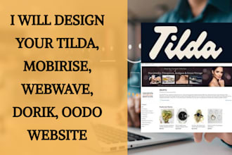 design tilda mobirise dorik webwave odoo website developer SEO product listing
