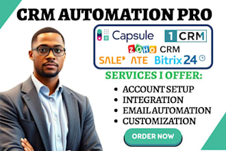 do sale mates capsule automation bitrix24 one crm integration zoho crm workflow