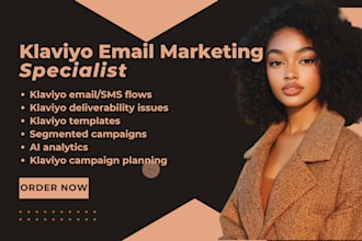 setup klaviyo email flows automation for high ROI e commerce