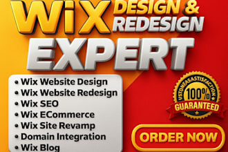 design wix website or ecommerce store wix landing page wix booking calendar form