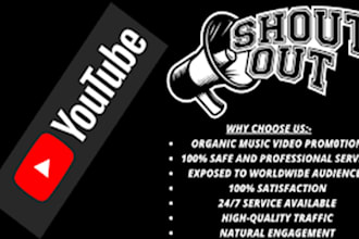 do youtube music promotion apple music promotion amazon music soundcloud spotify