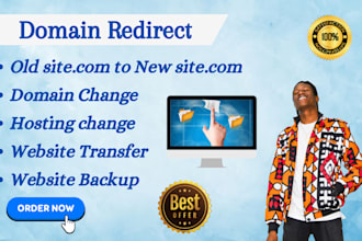 transfer redirect with speed precision website domain migrate  to new host
