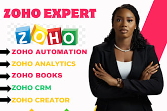 automate and optimize your zoho CRM zoho books zoho  analytics and zoho crm