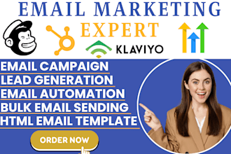 setup klaviyo flows template design cold email marketing send bulk email js html
