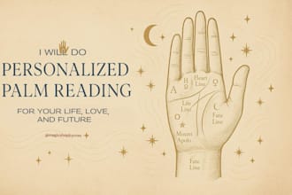 do detailed palm reading for your life, love, and future
