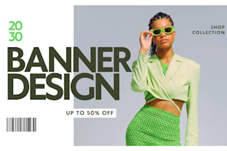 design shopify website banner, header, hero image, shopify slides, esty banner