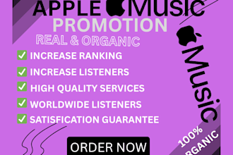 do skyrocket apple music promotion, apple music promotion via apple playlist