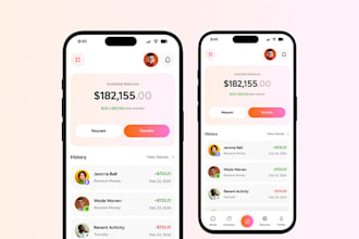 develop fintech app money transfer app neobank app wallet app p2p app bnpl app