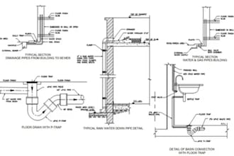 design accurate drainage  plumbing  grading  and supply plan for your sites