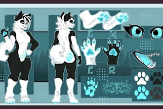 furry reference sheet nsfw fursona ref sheet furry ref sheet anthro oc ref sheet