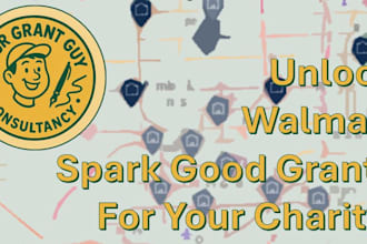 setup and submit your walmart spark good grants