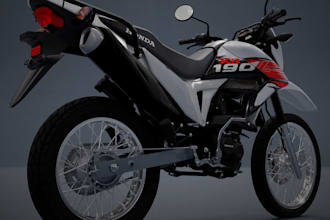 develop 3d models motorcycles honda, yamaha bike, for games animation, ar or VR,
