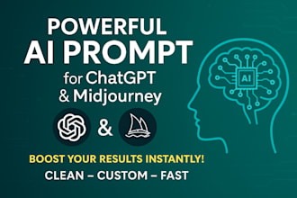 create powerful and custom ai prompts