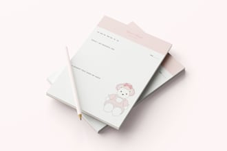 create memo pad for daily notes and gentle reminders