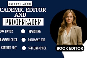 edit and and proofread your german manuscript, textbook, journal, academic paper