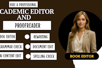 check grammar error, edit and proofread academic paper,humanize ai content,novel