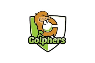 design super high quality golf ball logo
