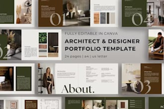 design architectural portfolio presentation booklet magazine cv resume brochure