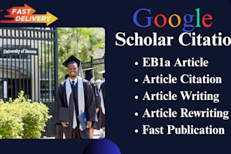 do google scholar citations publication in journal publish in sci eb1a article